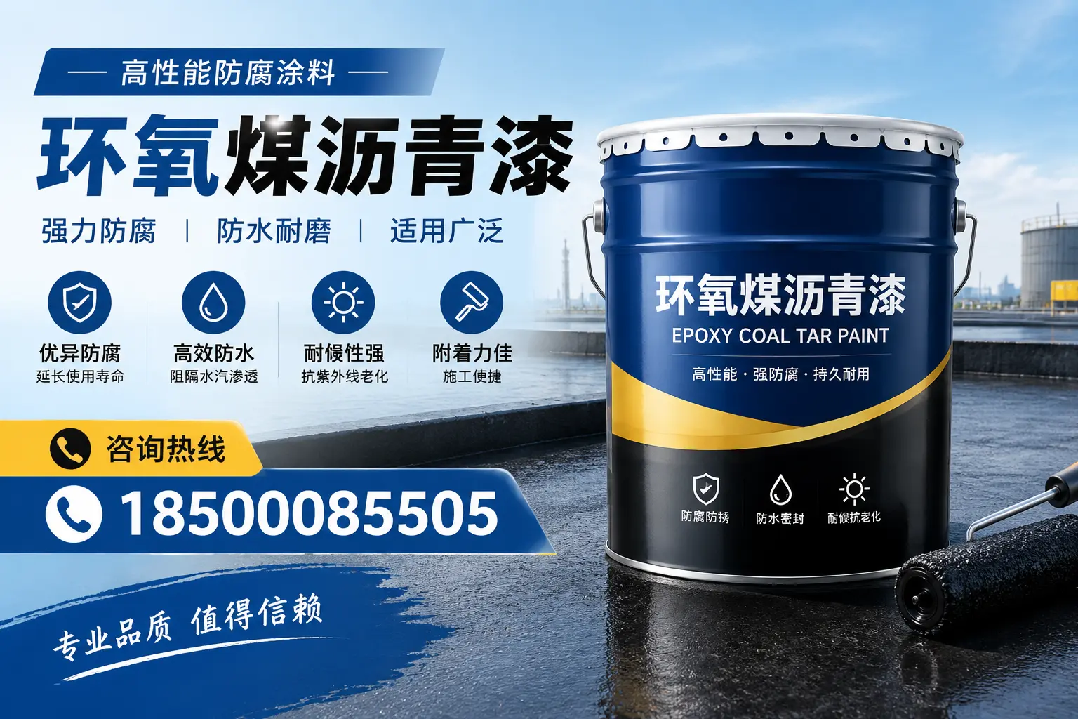 环氧煤沥青漆的主要成分与功能,玉林用户深度了解