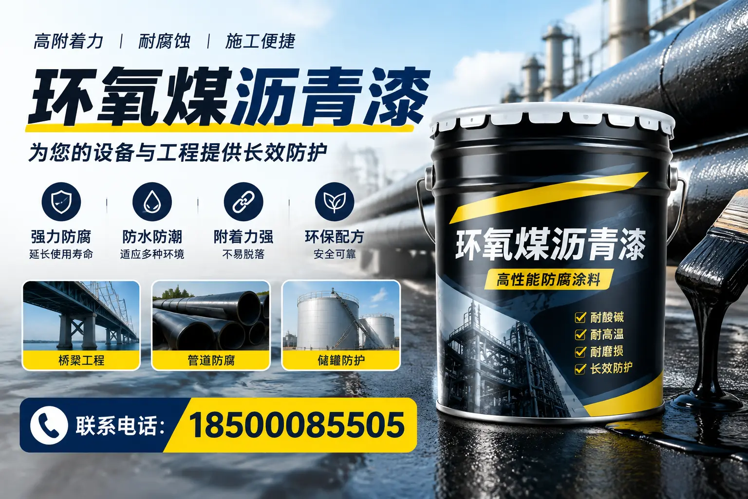 环氧煤沥青漆与其他涂料的对比分析，助力玉林企业决策